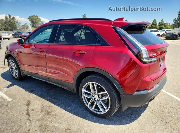 1GYFZFR48LF082354 2020 CADILLAC XT4 Red Trasero izquierdo