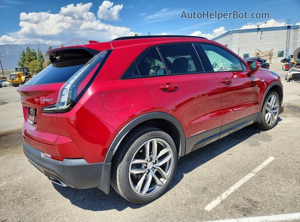 1GYFZFR48LF082354 2020 CADILLAC XT4 Red Trasero derecho