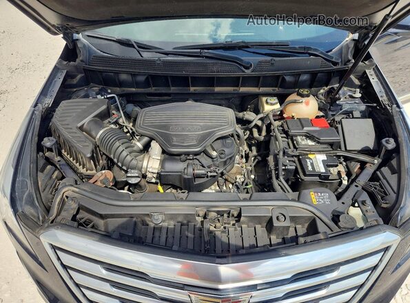 1GYKNARS2HZ268540 2017 CADILLAC XT5 Blue Вид підкапотного простору