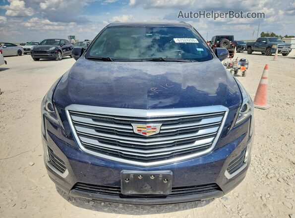 1GYKNARS2HZ268540 2017 CADILLAC XT5 Blue Вид спереду