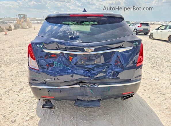 1GYKNARS2HZ268540 2017 CADILLAC XT5 Blue Вид ззаду