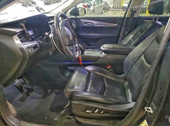 1GYKNBRS6HZ211019 2017 CADILLAC XT5 Black Вид салону спереду