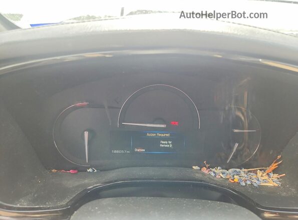 1GYKNBRS8HZ172563 2017 CADILLAC XT5 White ხელსაწყოთა პანელის ხედი