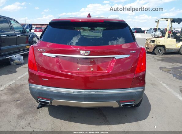 1GYKNFRS4HZ131337 2017 CADILLAC XT5 Красный 