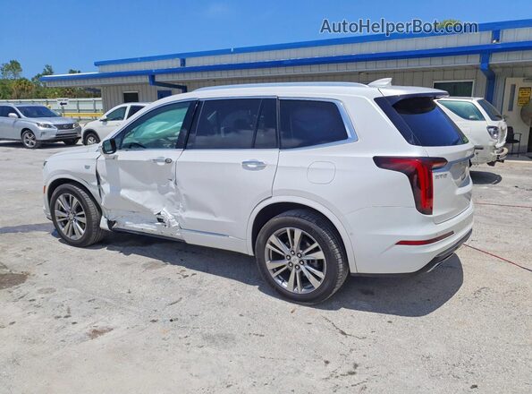 1GYKPCRS8PZ208928 2023 CADILLAC XT6 White Trasero izquierdo