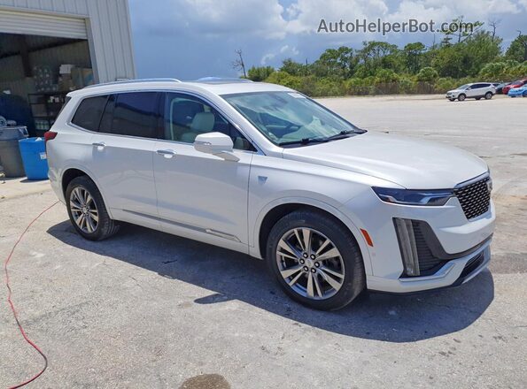 1GYKPCRS8PZ208928 2023 CADILLAC XT6 White Delantero derecho