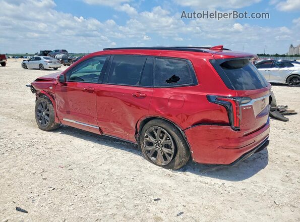 1GYKPHRS5LZ213575 2020 CADILLAC XT6 Red უკანა მარცხენა