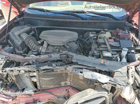1GYKPHRS5LZ213575 2020 CADILLAC XT6 Red უკანა სალონის ხედი