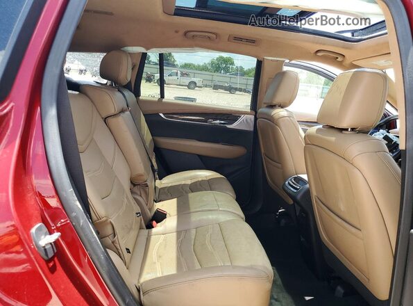 1GYKPHRS5LZ213575 2020 CADILLAC XT6 Red უკანა სავარძლების ხედი