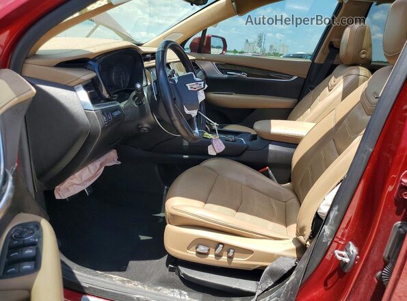 1GYKPHRS5LZ213575 2020 CADILLAC XT6 Red წინა სალონის ხედი