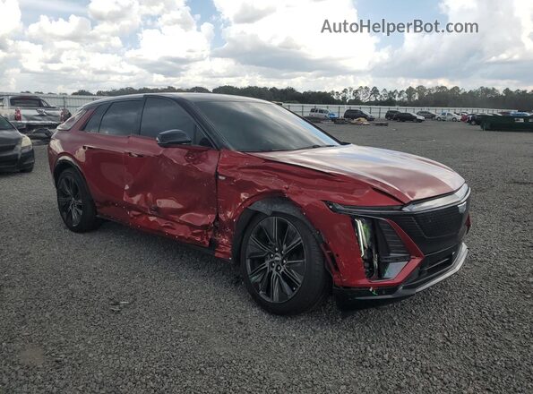 1GYKPYRKXSZ310964 2025 CADILLAC OTHER Red Delantero derecho