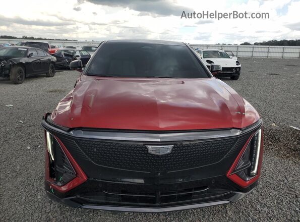 1GYKPYRKXSZ310964 2025 CADILLAC OTHER Red Vista frontal