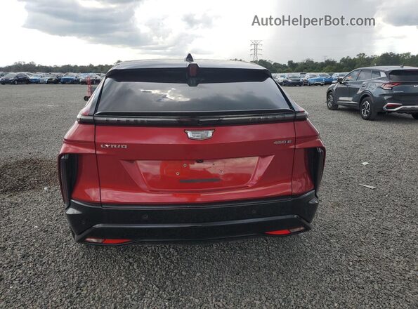 1GYKPYRKXSZ310964 2025 CADILLAC OTHER Red Vista trasera