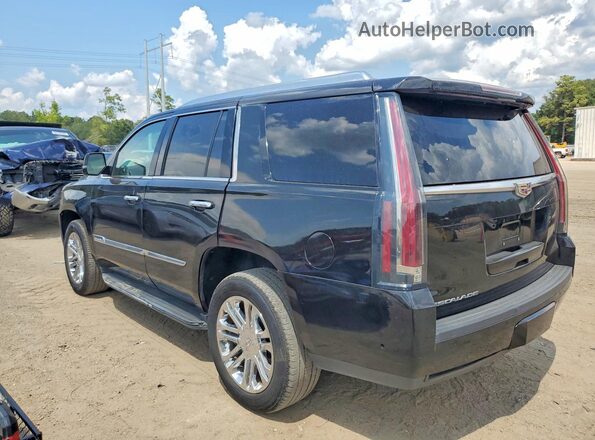 1GYS3AKJ9JR109916 2018 CADILLAC ESCALADE Black Trasero izquierdo