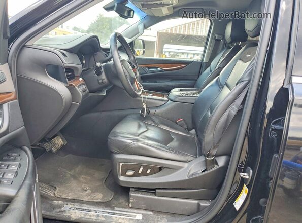 1GYS3AKJ9JR109916 2018 CADILLAC ESCALADE Black Vista interior delantera