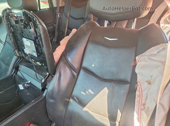 1GYS3BKJ2JR107138 2018 CADILLAC ESCALADE Black Вид задніх сидінь