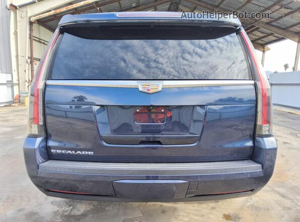 1GYS3CKJ6KR116805 2019 CADILLAC ESCALADE Blue Вид ззаду
