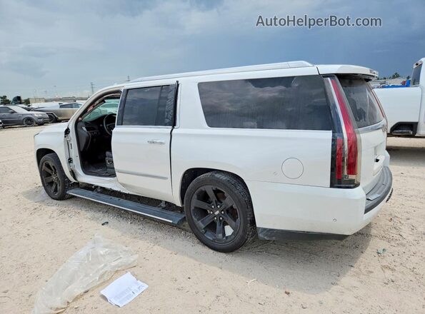 1GYS3JKJ0KR263531 2019 CADILLAC ESCALADE White Trasero izquierdo