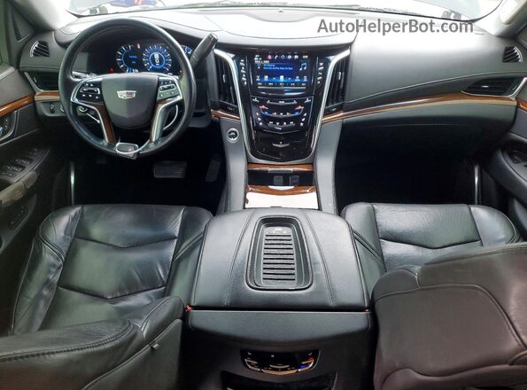 1GYS4GKJ5LR170411 2020 CADILLAC ESCALADE Black Widok deski rozdzielczej