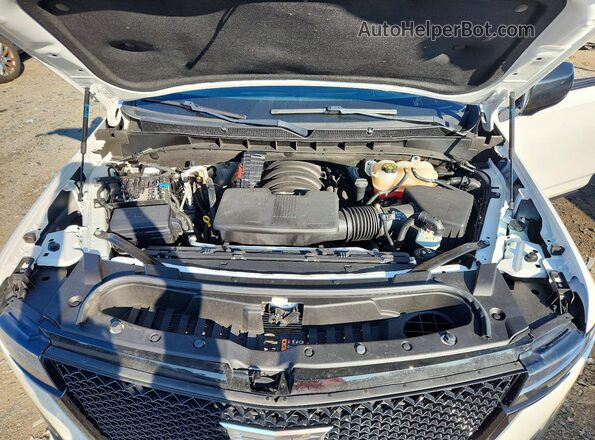 1GYS4GKL8PR483783 2023 CADILLAC ESCALADE White ძრავის განყოფილების ხედი