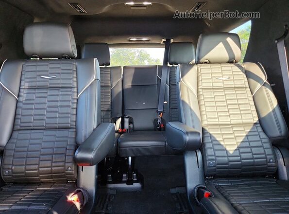1GYS4GKL8PR483783 2023 CADILLAC ESCALADE White უკანა სავარძლების ხედი