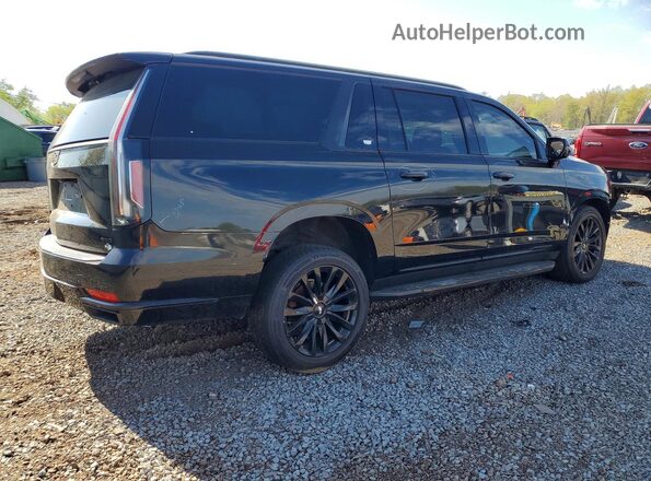 1GYS4KKL1PR236110 2023 CADILLAC ESCALADE Black უკანა მარჯვენა