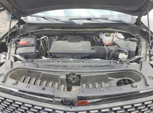 1GYS4KKL3PR321546 2023 CADILLAC ESCALADE Black ძრავის განყოფილების ხედი