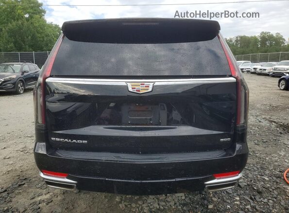 1GYS4KKL3PR321546 2023 CADILLAC ESCALADE Black უკანა ხედი