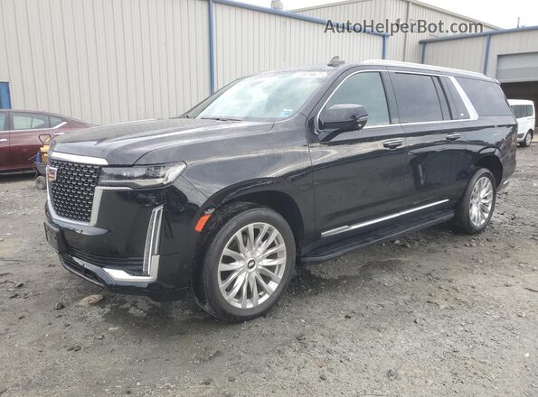 1GYS4KKL3PR321546 2023 CADILLAC ESCALADE Black სალონის 360-გრადუსიანი ხედი