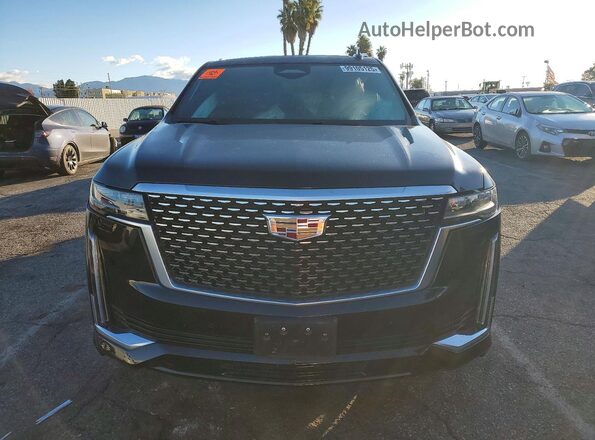 1GYS4LKL6PR463086 2023 CADILLAC ESCALADE Black Widok z przodu