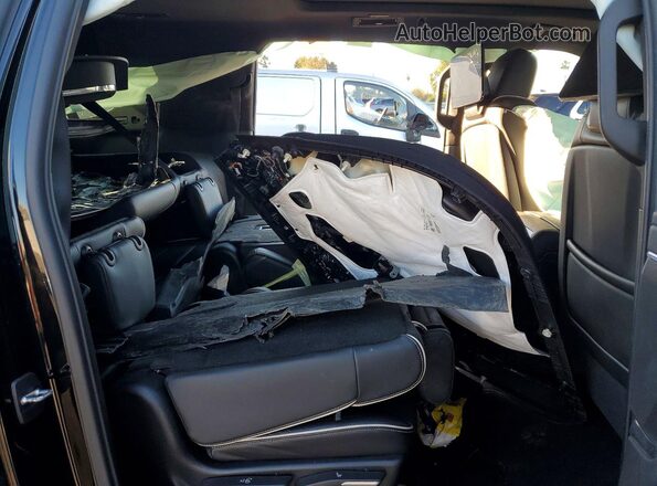 1GYS4LKL6PR463086 2023 CADILLAC ESCALADE Black Widok wnętrza z tyłu