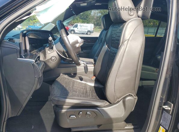 1GYS4MKL1NR137103 2022 CADILLAC ESCALADE Black Vista interior delantera