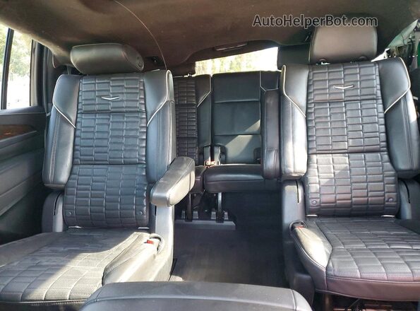 1GYS4MKL1NR137103 2022 CADILLAC ESCALADE Black Vista de los asientos traseros