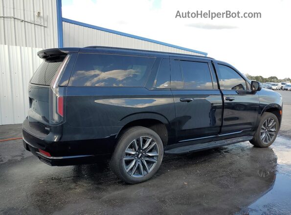 1GYS4NKL8PR266822 2023 CADILLAC ESCALADE Black უკანა მარჯვენა