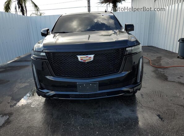 1GYS4NKL8PR266822 2023 CADILLAC ESCALADE Black წინა ხედი