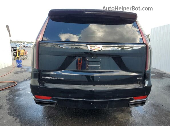 1GYS4NKL8PR266822 2023 CADILLAC ESCALADE Black უკანა ხედი