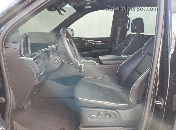1GYS4NKL8PR266822 2023 CADILLAC ESCALADE Black წინა სალონის ხედი