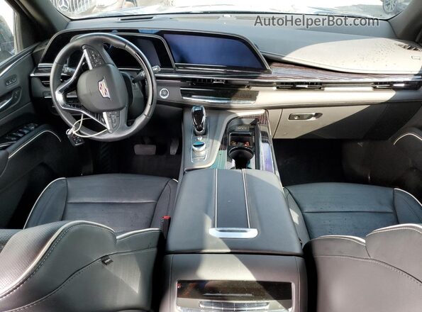 1GYS4NKL8PR266822 2023 CADILLAC ESCALADE Black წინა პანელის ხედი