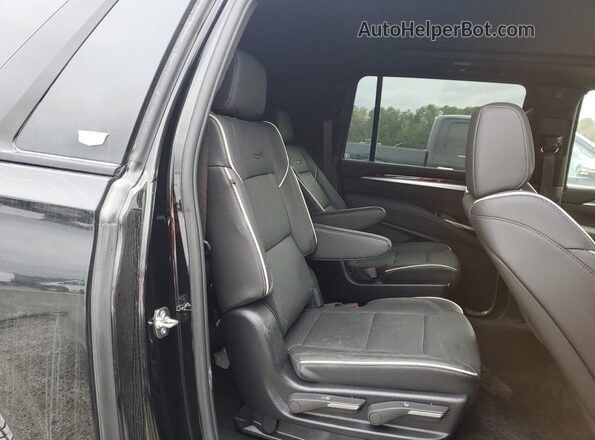 1GYS9NRL0SR170201 2025 CADILLAC ESCALADE Black უკანა სალონის ხედი