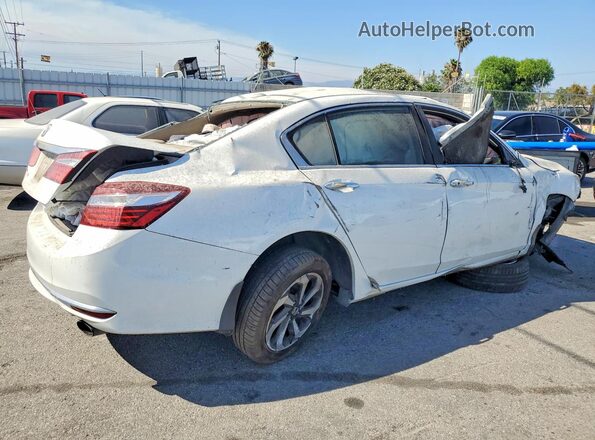 1HGCR2F01GA016493 2016 HONDA ACCORD Белый Задняя правая четверть