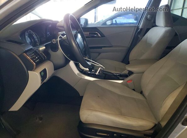 1HGCR2F03GA132178 2016 HONDA ACCORD Silver Widok wnętrza z przodu