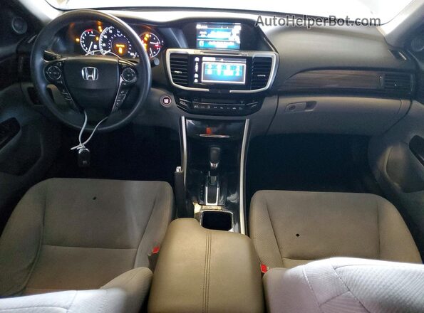 1HGCR2F03GA132178 2016 HONDA ACCORD Silver Widok deski rozdzielczej
