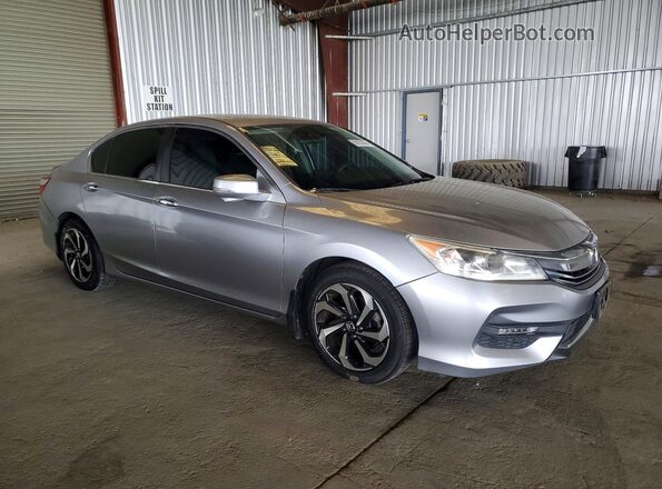 1HGCR2F03GA132178 2016 HONDA ACCORD Silver Przód prawy