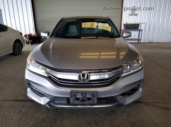 1HGCR2F03GA132178 2016 HONDA ACCORD Silver Widok z przodu