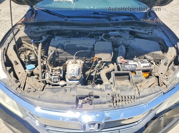 1HGCR2F12HA074106 2017 HONDA ACCORD Черный Вид задней части салона
