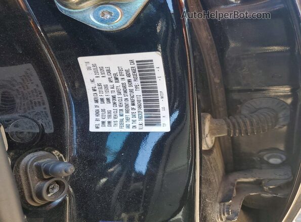 1HGCR2F14HA049112 2017 HONDA ACCORD Черный Вид подкапотного пространства