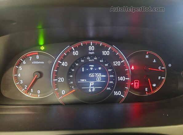 1HGCR2F15HA048986 2017 HONDA ACCORD Red Widok zestawu wskaźników