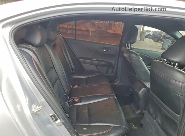 1HGCR2F15HA076240 2017 HONDA ACCORD Серебряный Вид задних сидений