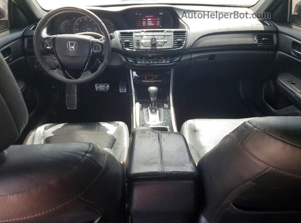 1HGCR2F16HA053937 2017 HONDA ACCORD White Вид панелі приладів