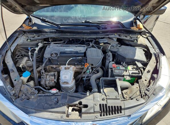1HGCR2F16HA296549 2017 HONDA ACCORD Black Rear interior view